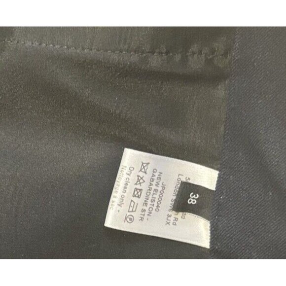 Joseph $990 High-End Europe Designer Brand Navy Slacks Trousers Crop Pants NWOT - Picture 4 of 8